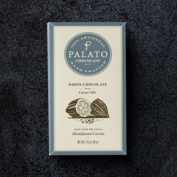 Chocolate Blanco con Nibs de Cacao